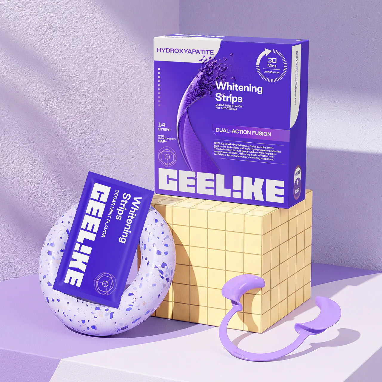 Ceelike ホワイトニングシート｜過酸化物不使用。 自宅で・やさしく・30分で