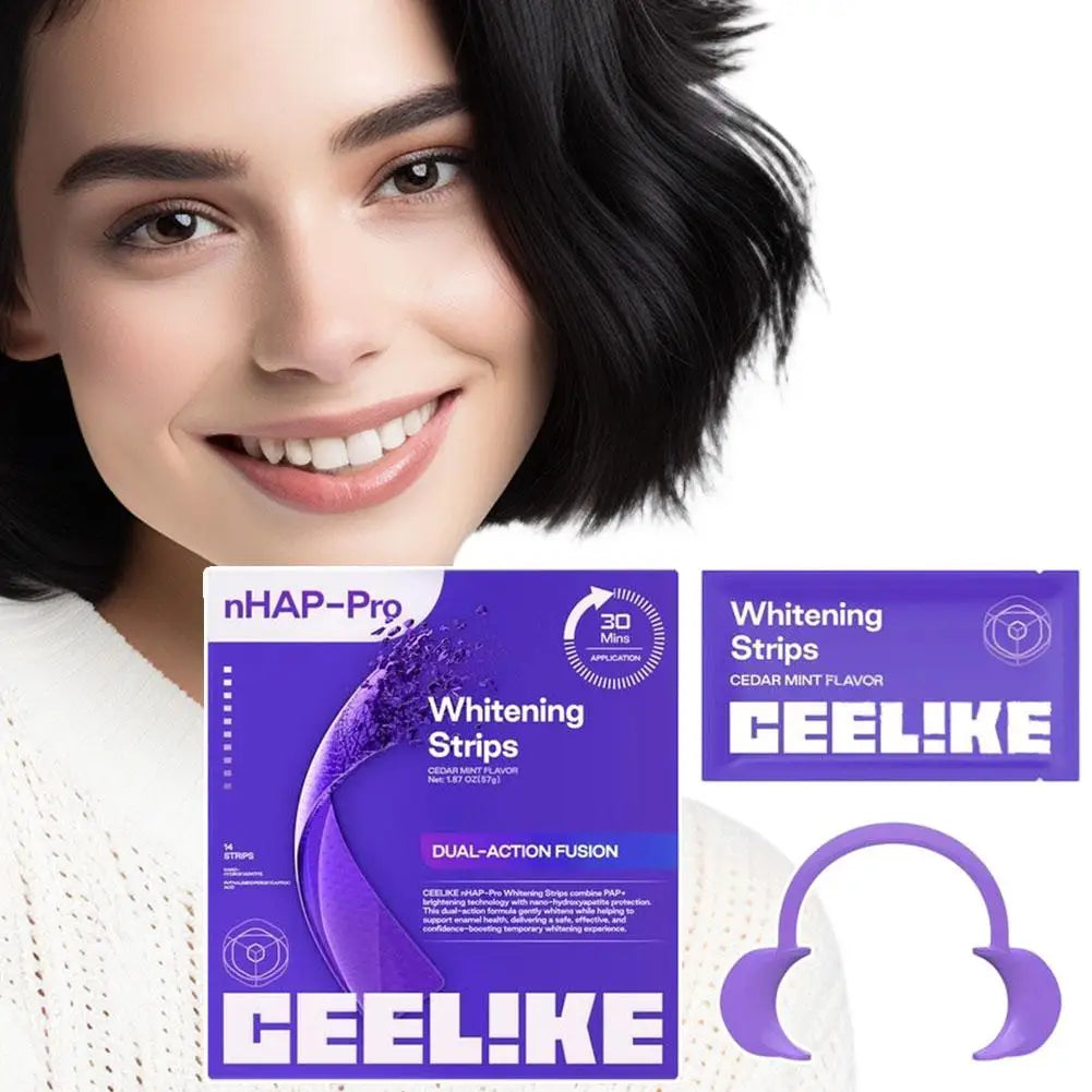 Ceelike ホワイトニングシート｜過酸化物不使用。 自宅で・やさしく・30分で